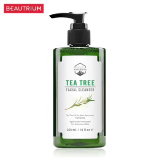 NATURISTA Tea Tree Facial Cleanser ผลิตภัณฑ์ทำความสะอาดผิวหน้า 300ml