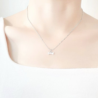 necklace handmade (สร้อยคอจี้รูปกระดูกสุนัข)