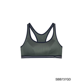 Sabina Sport Bra รหัส SBB737GD สีเขียวเข้ม