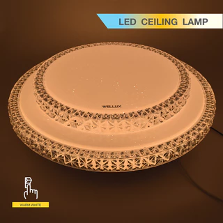 WELLUX โคมไฟเพดานติดลอย 3 แสง 24W 40W LED CEILING LAMP 3 STEP รุ่น PRINCESS SERIES