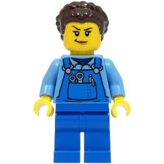 [ Minifigures ] มินิฟิก Lego - Stuntz Crew Female : City Stuntz (cty1500, 60342) ราคา/ชิ้น