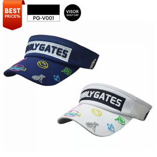 [11GOLF] หมวกกอล์ฟ ปักโลโก้ PEARLY GATES VISOR GOLF CAP รหัสสินค้า PG-V001