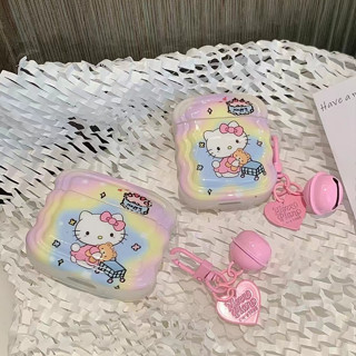 💟ล่าสุด💟เคสแอร์พอด 2 1 pro2 Case for Airpods 3 pro Hello Kitty เการป้องกันการตก ซิลิโคนนิ่ม Soft Case Airpod gen 3 2021