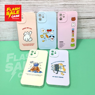 Oppo A15 A16 A17 A78(5G) A92 F11 Pro Reno 4 Reno 5 Reno 7z(5G) Reno 8T(5G) เคสมือถือนิ่มใส TPUกันเลนส์กล้องนูนลายการ์ตูน