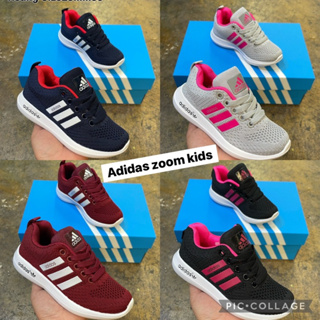 New รองเท้าผ้าใบแด็กzoom kids สินค้ามีพร้อมส่ง ใส่ได้ทั้ง เด็กผู้หญิงผู้ชาย🌈🌈🌈🌈