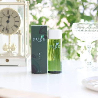 เพียวออย Pure oil ลดคราบดำ เช็ดขี้ไคล 100 ml.