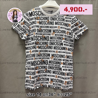 👜: New!! Moschino T-Shirt‼️ก่อนกดสั่งรบกวนทักมาเช็คสต๊อคก่อนนะคะ‼️