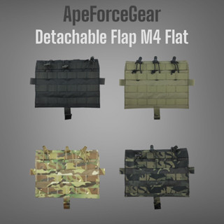 🦍ApeForceGear (AFG)- Flap Triple M4 Mag Flat Panel