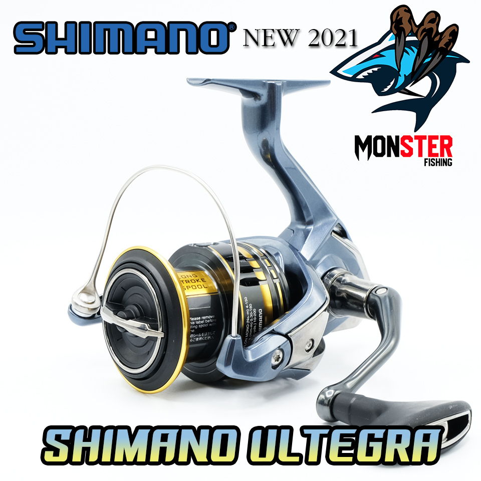 รอกตกปลา รอกสปินนิ่ง SHIMANO ULTEGRA ปี 2021 รุ่นใหม่ (มีให้เลือกหลายเบอร์) ราคา ถูกที่สุด ดีลบีเคเค แกลเลอรีภาพที่ 8