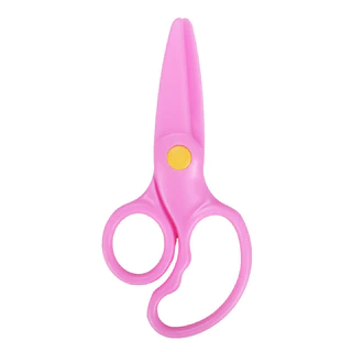 กรรไกรหัดตัด สีล้วน ราคาพิเศษ กรรไกรสำหรับเด็ก ไร้คม ปลอดภัย Sensory Play Lookmaebaby