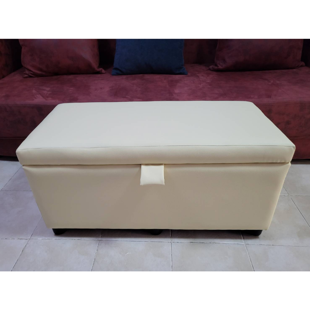 เฟอร์นิเจอร์เก้าอี้สตูลกล่องเก็บของ ขนาดยาว100 กว้าง40 สูง45 ระบุเบอร์สีในเซตค่ะ