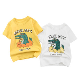 27kids เสื้อยืดเด็ก 9482 SUPER COOL จระเข้