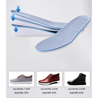 แผ่นเสริมส้น เพิ่มความสูง ที่เสริมส้นรองเท้า แผ่นเสริมส้นรอง…