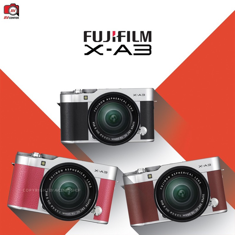 กล้อง fuji xa3 อุปกรณ์ครบ เมนูไทย มือ2ใช้งานน้อย