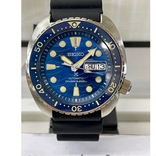 Save The Ocean ขอบเซรามิค นาฬิกาSeiko Prospex Save The Ocean 2020 Edition Turtle รุ่น SRPE07K1,SRPE07K,SRPE07