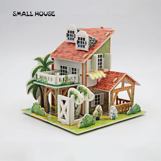 จิ๊กซอว์โมเดล จิ๊กซอว์โมเดลบ้าน จิ๊กซอว์สามมิติ จิ๊กซอว์กระดาษ 3D Jigsaw Puzzle