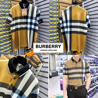 เสื้อโปโล Burberry 🏷️ Hiend 1:1 cotton 💯 เสื้อโปโลแบรนด์เนม