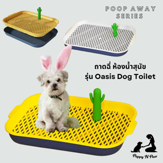 ถาดฉี่สุนัข ถาดรองห้องน้ำสุนัข ห้องน้ำหมา Oasis Dog Toilet Dog Pee Pad