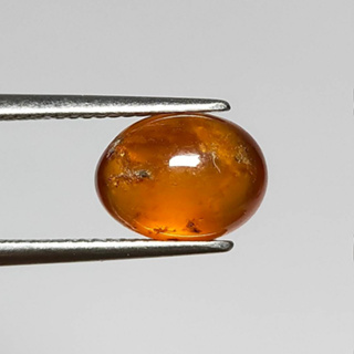 พลอย เฮสโซไนท์ การ์เน็ต ดิบ ธรรมชาติ แท้ ( Unheated Natural Hessonite Garnet ) หนัก 4.05 กะรัต