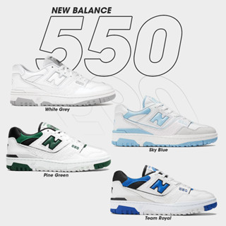 New Balance Collection รองเท้าผ้าใบ รองเท้าลำลอง M 550 LFSTY BB550LSB / BB550VTC / BB550PB1 / BB550VTA