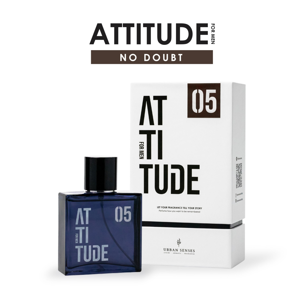 น้ำหอม น้ำหอมผู้ชาย Urban Senses Attitude For Men Perfume Collection - 05 No Doubt