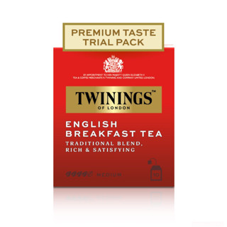 [แพ็ค 10 ชอง] Twinings English Breakfast Tea ชาทไวนิงส์ อิงลิชเบรกฟาสต์