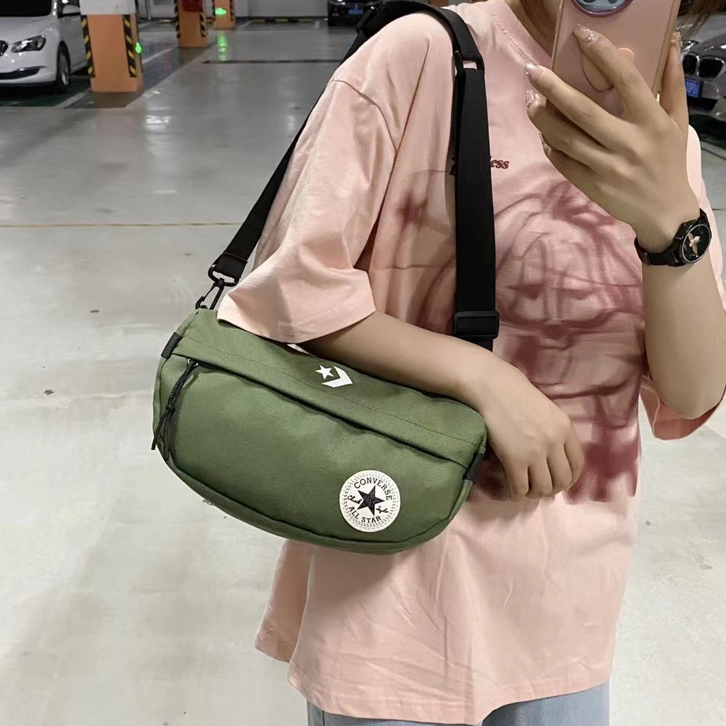 กระเป๋าสะพาย Converse กระเป๋าสะพายข้าง กระเป๋าแฟชั่น ผู้ชายและผู้หญิง