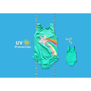 ✅ [9-12M] Next Rainbow Swimsuit UV Protection ชุดว่ายน้ำเด็ก