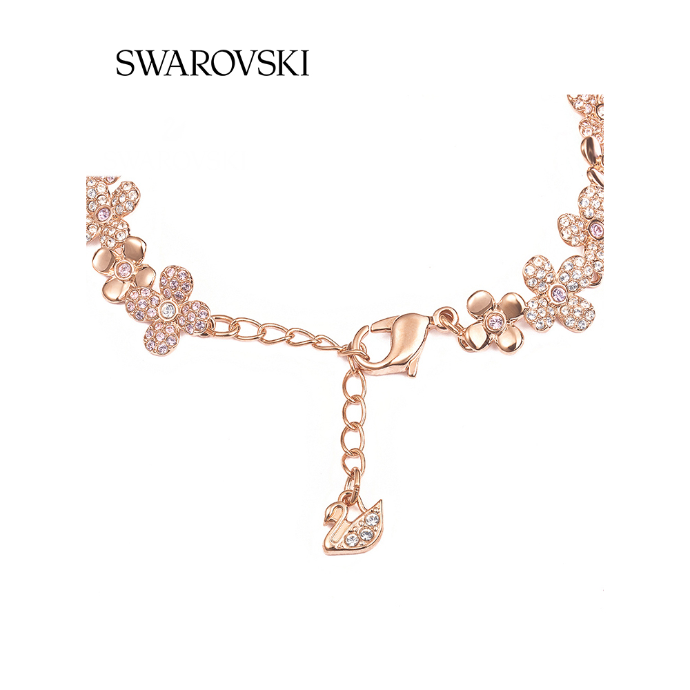 สินค้าพร้อมส่งในไทย Swarovski ของแท้ Swarovskiสร้อยข้อมือ สร้อยข้อมือผู้หญิง เครื่องประ ของขวัญ ของแท้100%