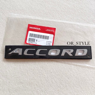 โลโก้ ACCORD G10 แท้ศูนย์ ตัวอักษรแยก ขนาด 18.5x1.5cm (ROR-75722-TVA-A01)