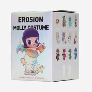 กล่องสุ่มพร้อมส่ง 💜🩵Molly x Instinctoy Erosion Molly Costume Series : Pop Mart