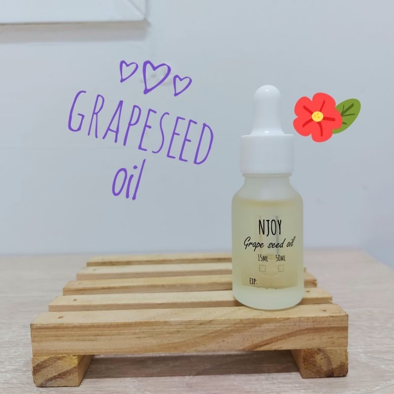 Grape seed oil น้ำมันเมล็ดองุ่น 100% บำรุงผิว และผม โดยตรง ทำเครื่องสำอางชั้นสูง ลิปสติ๊ก ลิปมัน