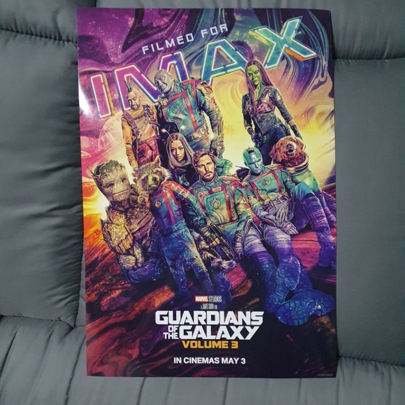 Poster IMAX GUARDIANS OF THE GALAXY V.3 major