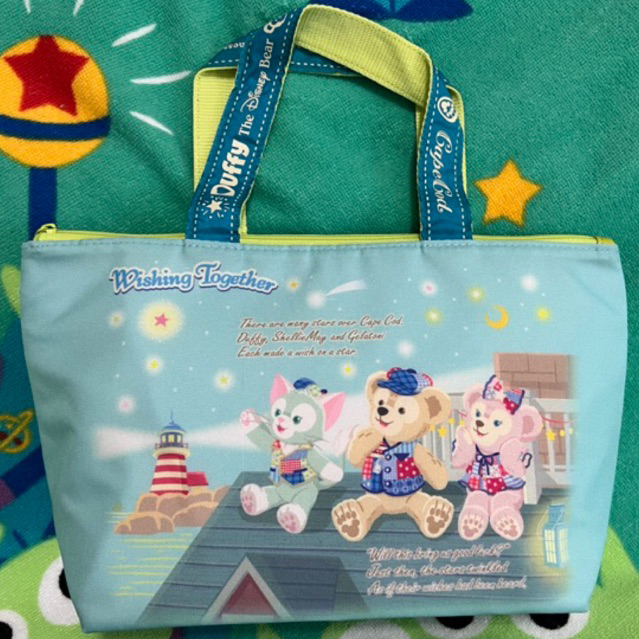 Lunch bag thermal bag กระเป๋าเก็บอุณหภูมิ duffy and friend Tokyo Disney Resort ลิขสิทธิ์แท้ gelatoni