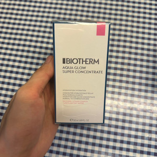 BIOTHERM AQUASOURCE GLOW SUPER CONCENTRATE 50ML ไบโอเธิร์ม อควาโกลว คอนเซนเทรท มอยส์เจอไรเซอร์บำรุงผิวให้ดูกระจ่างใส