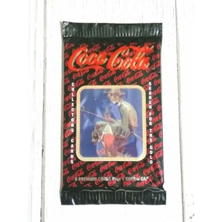 (Sealed Pack) ซองสุ่มการ์ดพรีเมียม โคคา โคล่า ( COCA COLA  PREMIUM COLLECTORS CARDS)