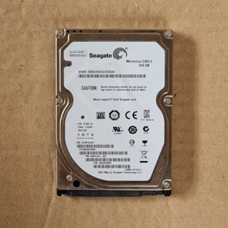 HARDDISK SATA SEAGATE 500GB MOMENTUS 5400.6 ST9500325AS สำหรับ NOTEBOOK