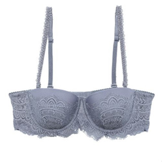 BSC Lingerie ชุดชั้นในลูกไม้เซ๊กซี่ มีโครง wire bra BB4393 GY,BE