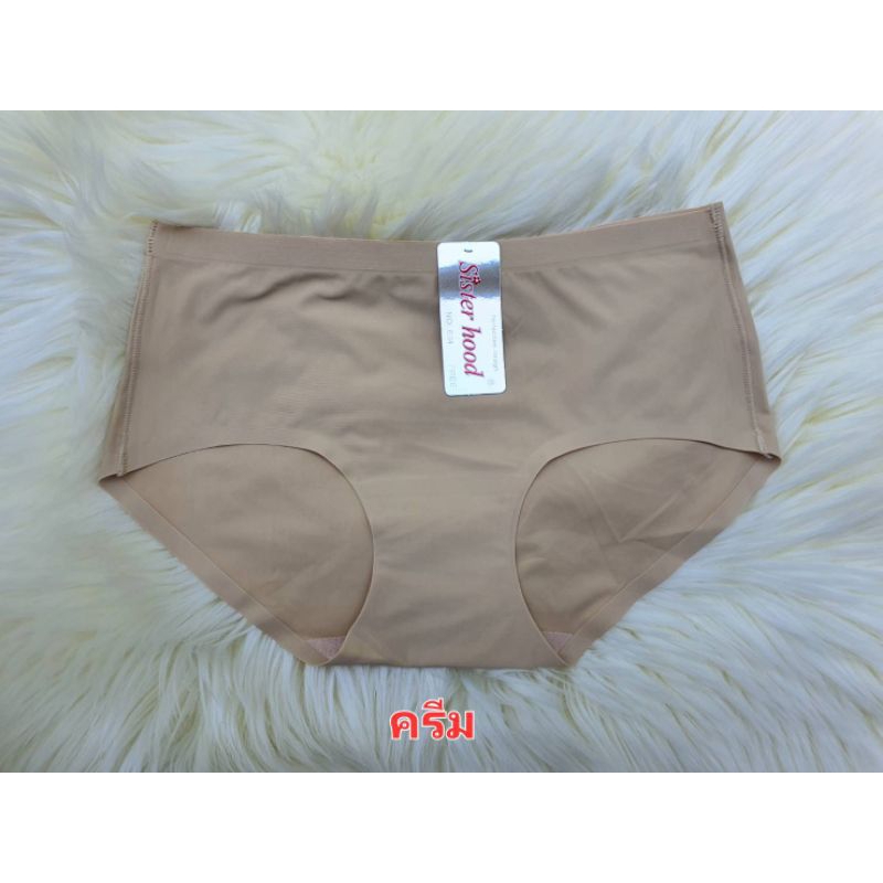กางเกงในหญิง sister hood 604 ไร้ขอบกระชับเต็มก้นฟรีไซส์ XL - รูปที่ 2