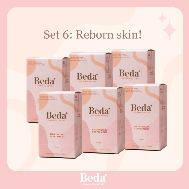 Set 6 : Beda Premium Dietary Supplement