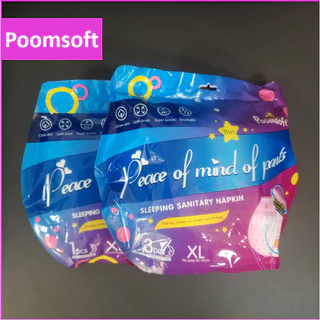 (โปรโมชั่นสินค้าใหม่) ผ้าอนามัย poomsoft ，กางเกงผ้าอนามัย กันรั่วซึม, แบบบางเฉียบกระชับ ,ปกป้องตลอดคืน