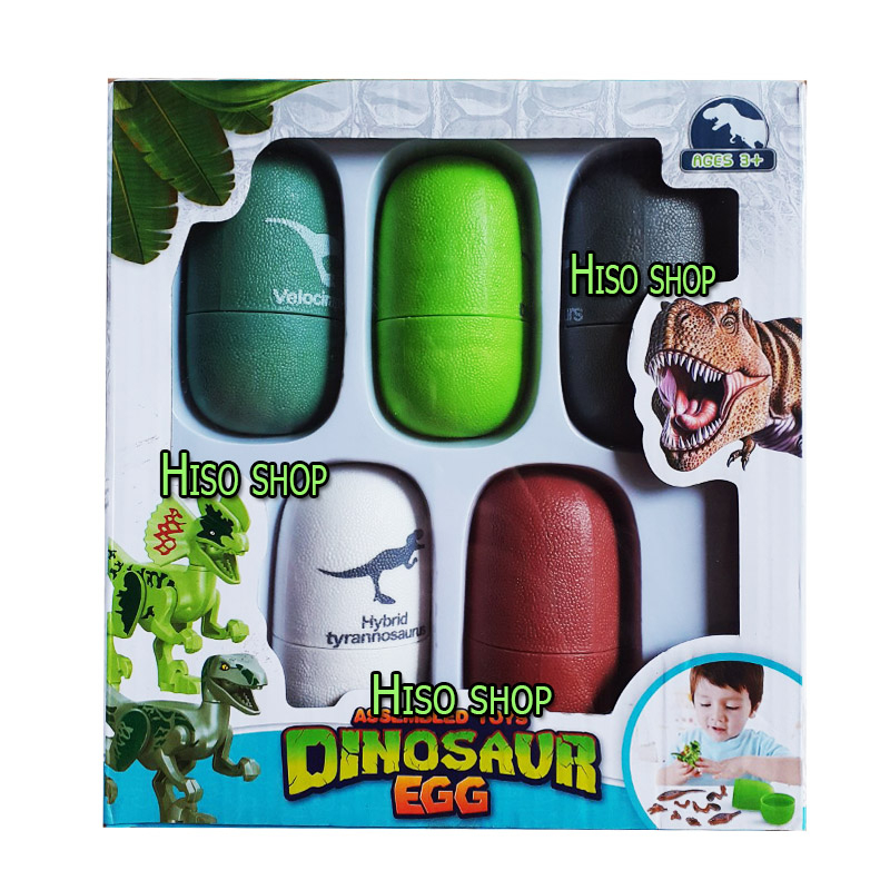DINOSAUR SUPRISE EGGS ไข่ไดโนเสาร์ ไข่เซอร์ไพรส์ ไข่แคปซูลไดโนเสาร์ แพคละ 5 แคปซูล