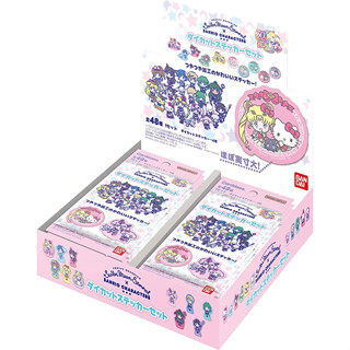 【ส่งตรงจากญี่ปุ่น】ชุดสติกเกอร์ ลายตัวละครเซเลอร์มูน Bandai X Sanrio 20 แพ็ก