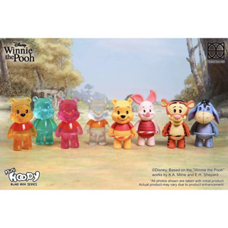 [พร้อมส่ง]โมเดลกล่องสุ่มตัวละครหมีพู Winnie The Pooh Mini Hoopy งานลิขสิทธิ์ของแท้  By Herocross (สุ่ม/ยกชุด)