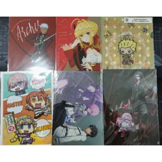 [ของแท้] แฟ้มใสA4ลิขสิทธิ์แท้ - Fate Series (อัพเดต 17/05/66)