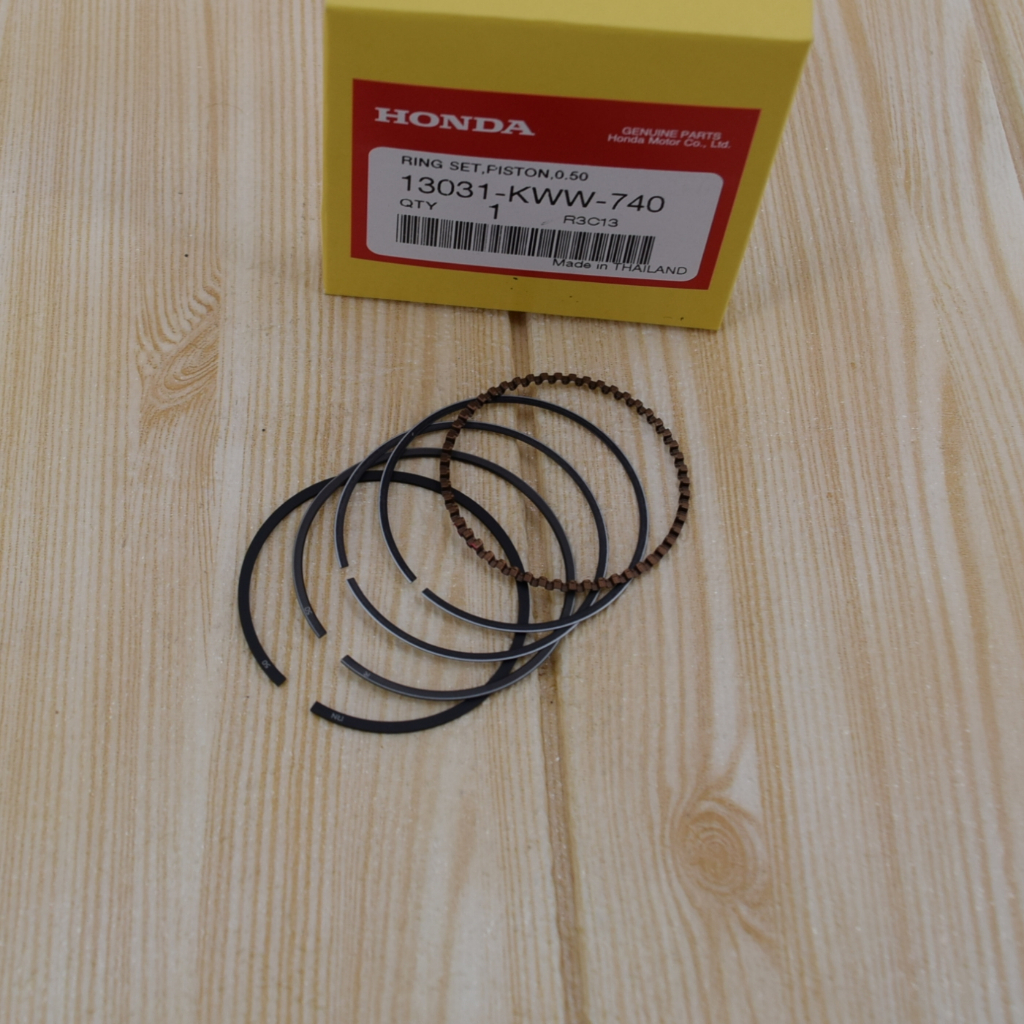 ชุดแหวนแท้(S0.5/50.50มิล) เวฟ110i/ดรีม110i (2011-2017) Scoopy-I (10-16) / Zoomer-x(12-14) / spacy-I 