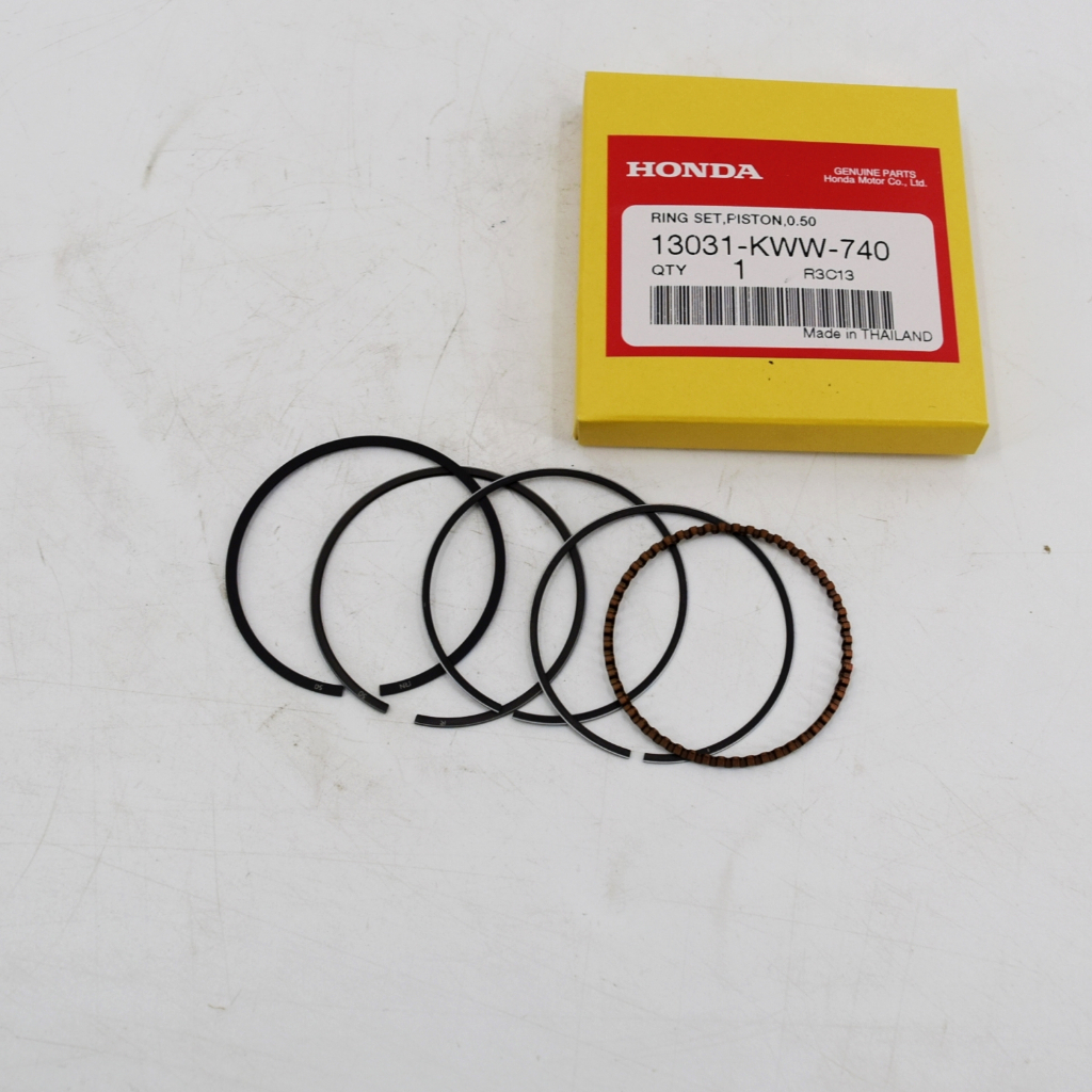 ชุดแหวนแท้(S0.5/50.50มิล) เวฟ110i/ดรีม110i (2011-2017) Scoopy-I (10-16) / Zoomer-x(12-14) / spacy-I 