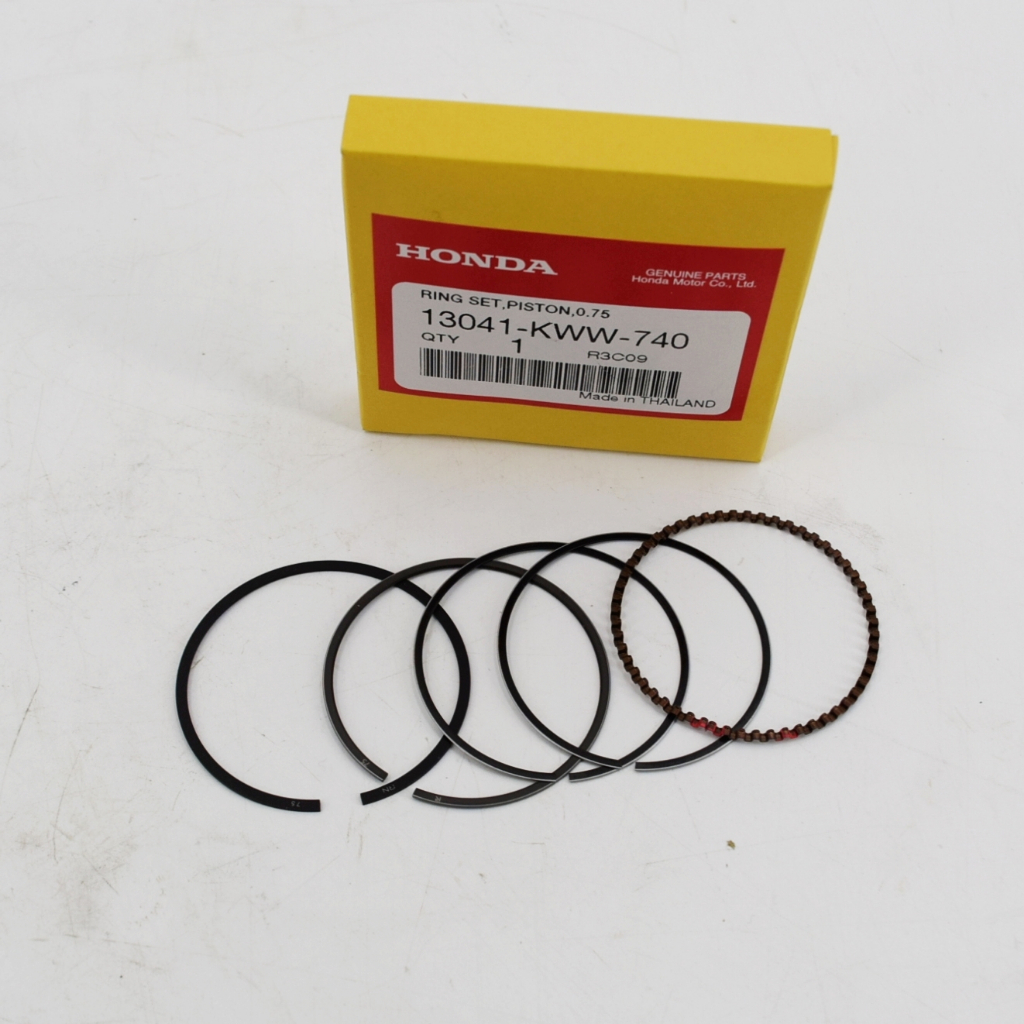 ชุดแหวนแท้(S0.75/50.75มิล) เวฟ110i/ดรีม110i (2011-2017) Scoopy-I (10-16) / Zoomer-x(12-14) / spacy-I