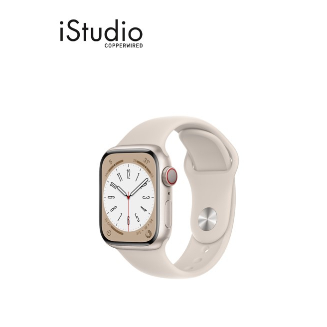 APPLE Watch Series 8  Aluminium Case with Sport Band | iStudio by copperwired.