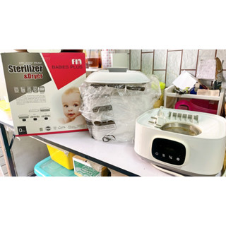 [มือสอง] 🍼เครื่องนึ่งขวดนม FIN BABIES PLUS รุ่น Sterilizer &amp; Dryer